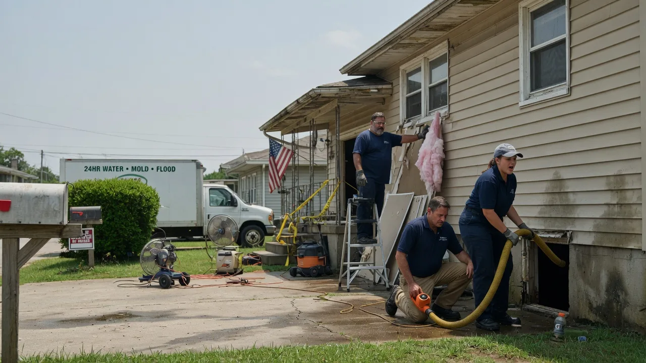 Water Damage Repair in Fillmore, IL near me